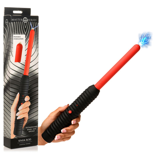 Master Series Spark Rod Black/Red Zapping e-Wand