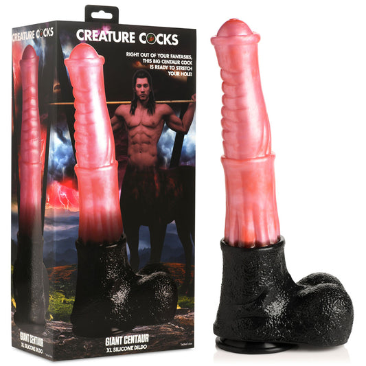 Creature Cocks Giant Centaur Pink/Black 35.5 cm Fantasy Dildo