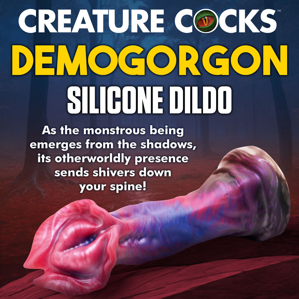 Creature Cocks Demogorgon Multi-Coloured 22.6 cm Fantasy Dildo