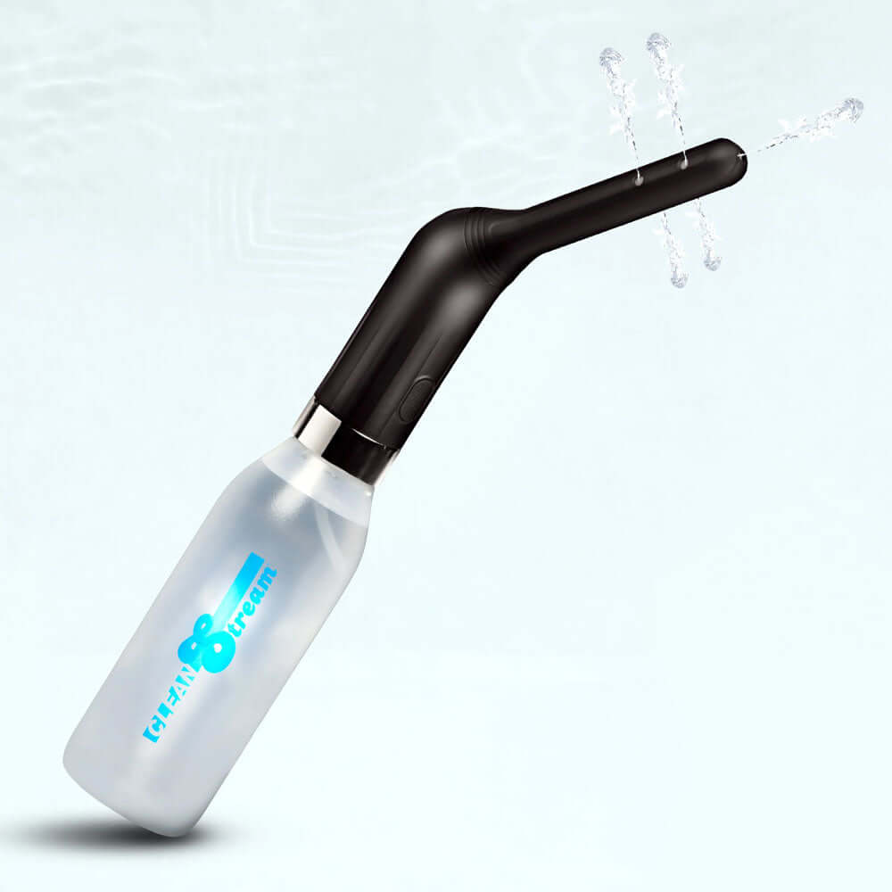 CleanStream Automatic Enema Set - USB Rechargeable Douche - 350 ml Capacity