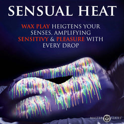 Master Series Glow Wax - UV Blacklight Reactive Drip Candles - Set of 4