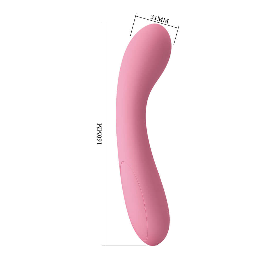 Party Up JOHN Flexible Vibe - Pink - Pink 16 cm USB Rechargeable Vibrator