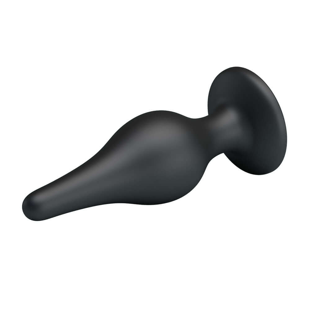Party Up JEFFREY Butt Plug - Black 14 cm Butt Plug