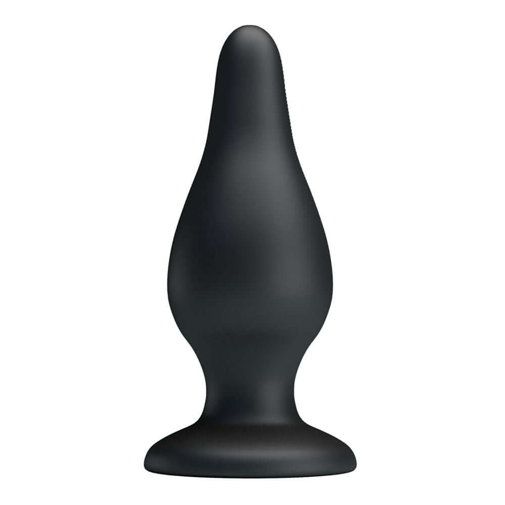 Party Up JEREMY Butt Plug - Black 15.4 cm Butt Plug