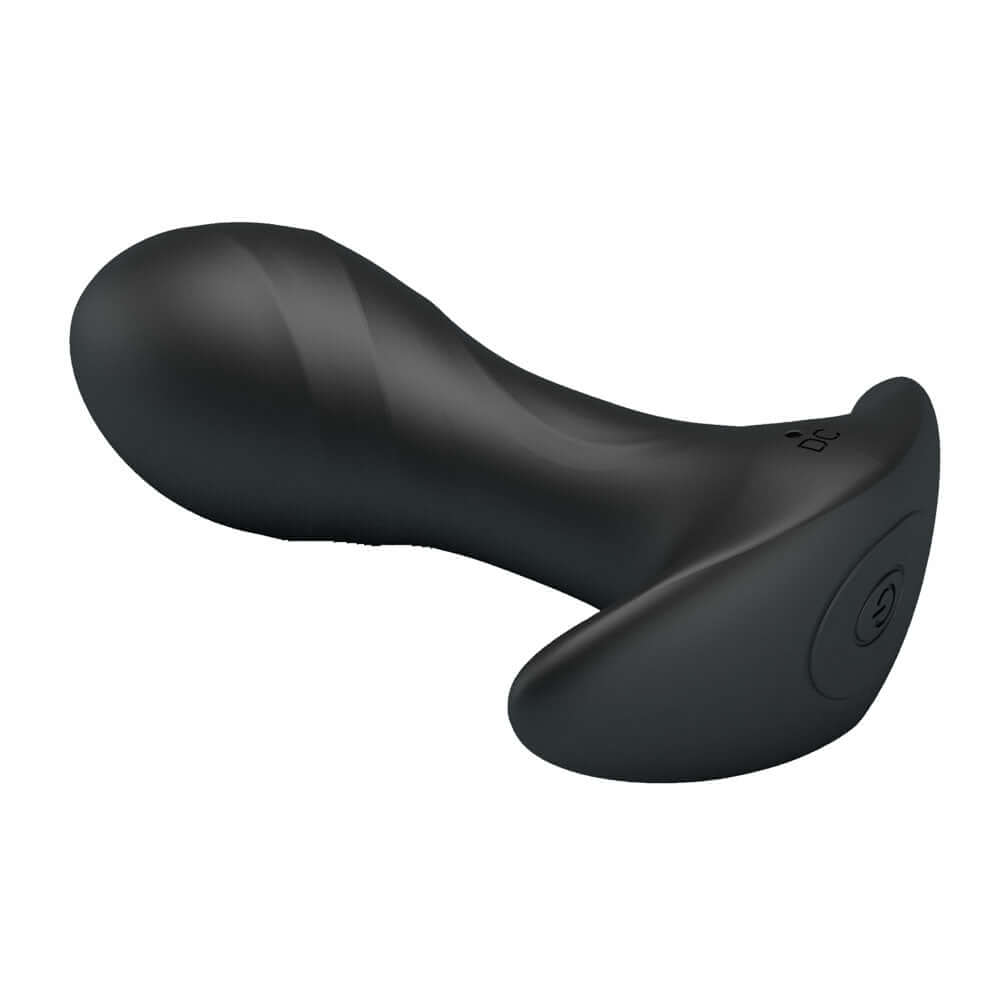 Party Up KEITH Vibrating Plug - Black 10.5 cm USB Rechargeable Vibrating Butt Plug