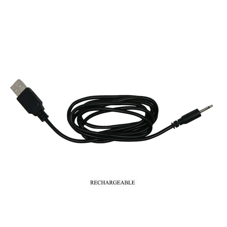 MR PLAY Vibrating Anal Plug - Black 12.8 cm USB Rechargeable Vibrating Butt Plug