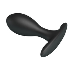Party Up KEVIN Inflatable Butt Plug - Black 9.1 cm Inflatable Butt Plug
