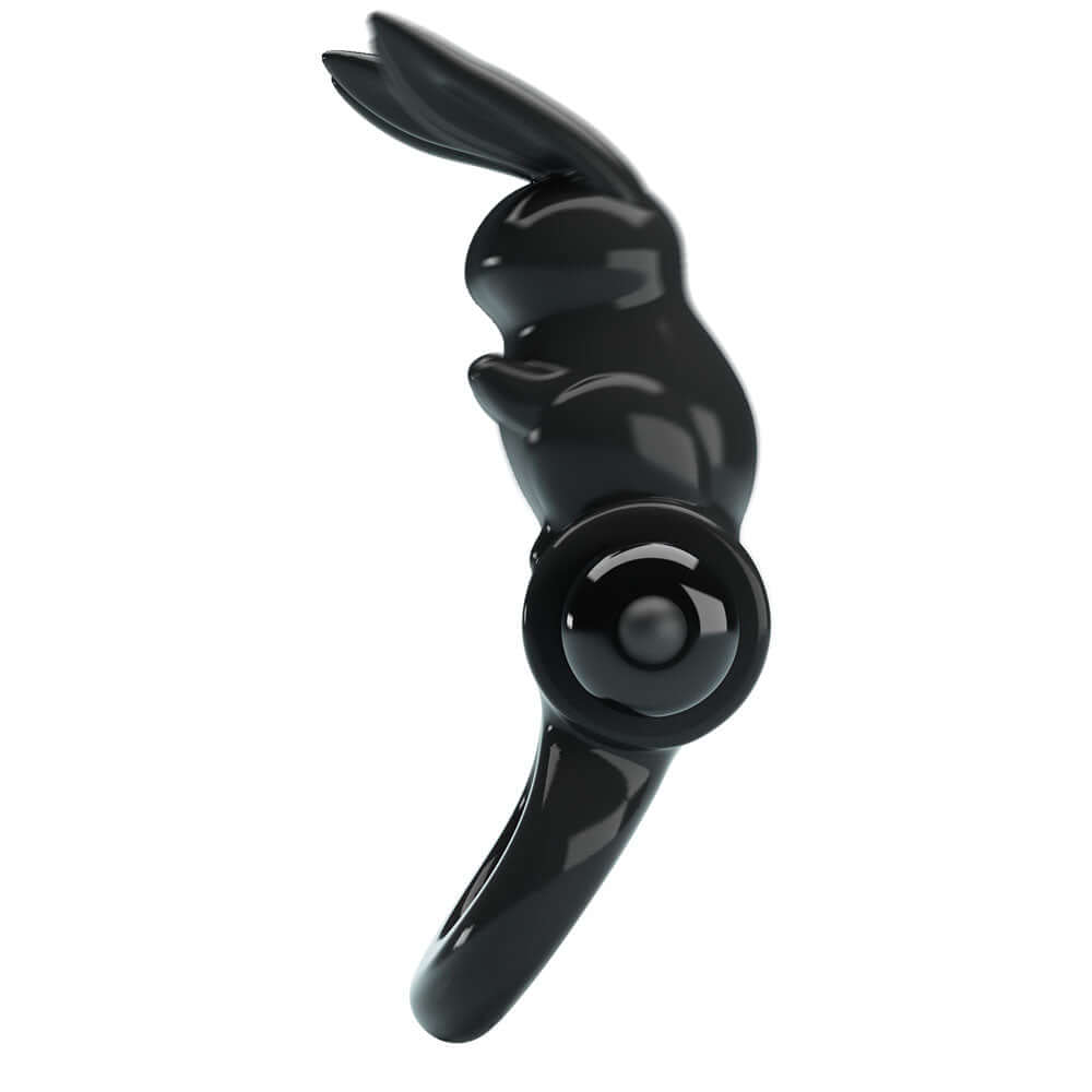 Party Up LEO Vibrating Cock Ring - Black Vibrating Cock Ring