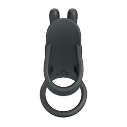 Party Up MARK Vibrating Penis Sleeve - Black USB Rechargeable Vibrating Cock Sleeve