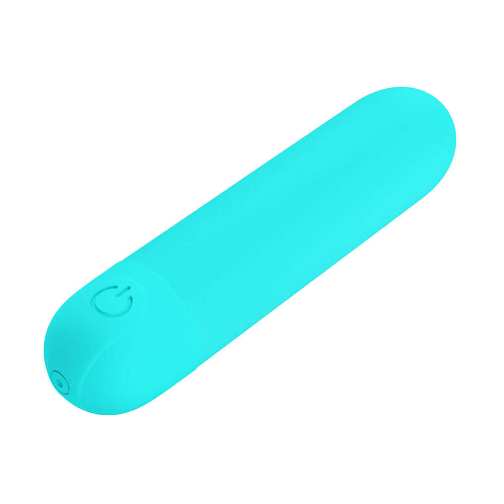 Party Up HARRY Mini Bullet - Teal - Teal 8 cm USB Rechargeable Bullet