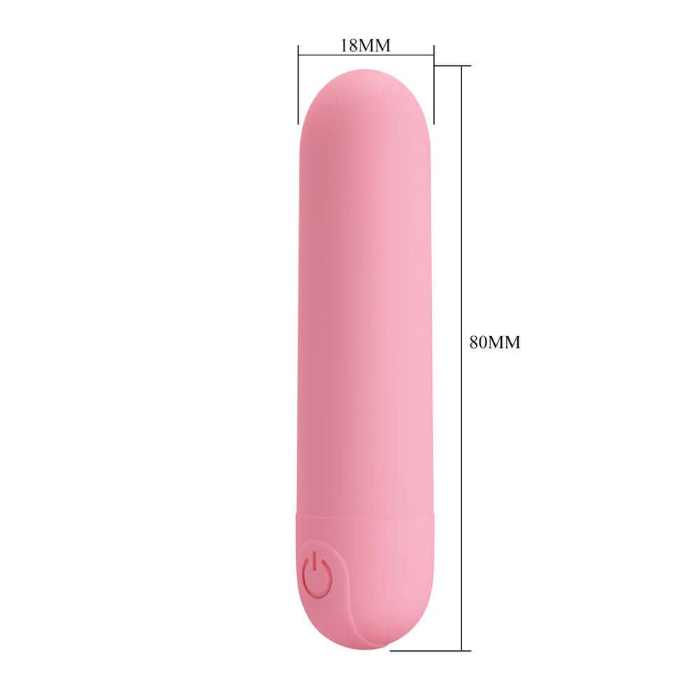 Party Up HENRY Mini Bullet - Pink - Pink 8 cm USB Rechargeable Bullet
