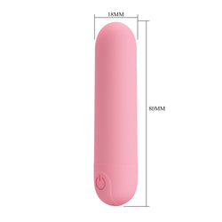 Party Up HENRY Mini Bullet - Pink - Pink 8 cm USB Rechargeable Bullet