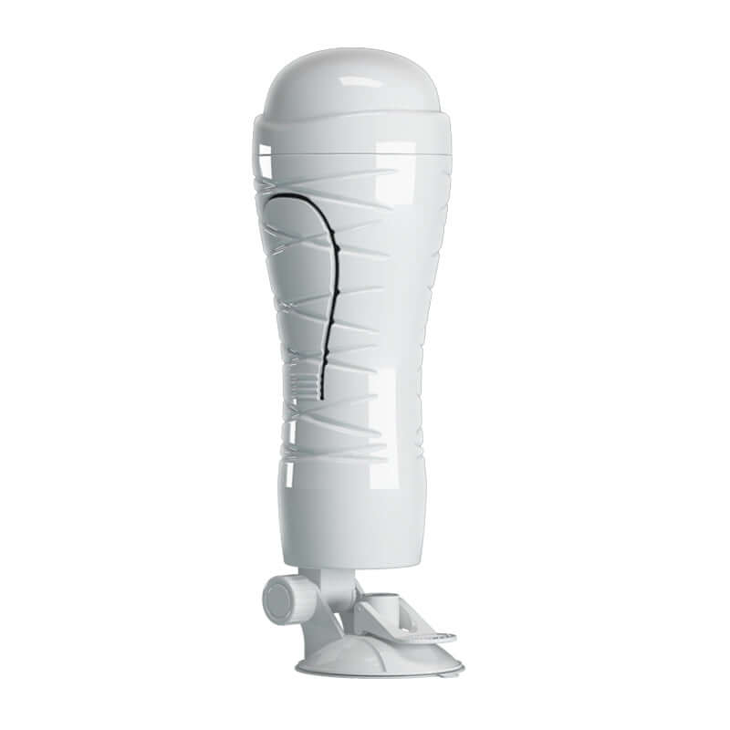 CRAZY BULL Flora Stroker - Flesh Squeezable Vagina Stroker with Suction Base