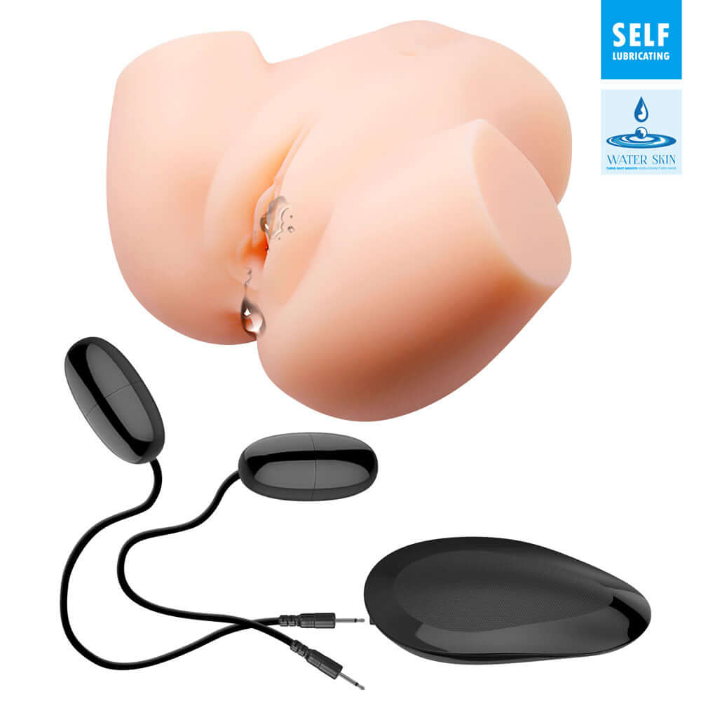 CRAZY BULL VERONICA Vibrating Torso - Flesh Vibrating Torso Masturbator