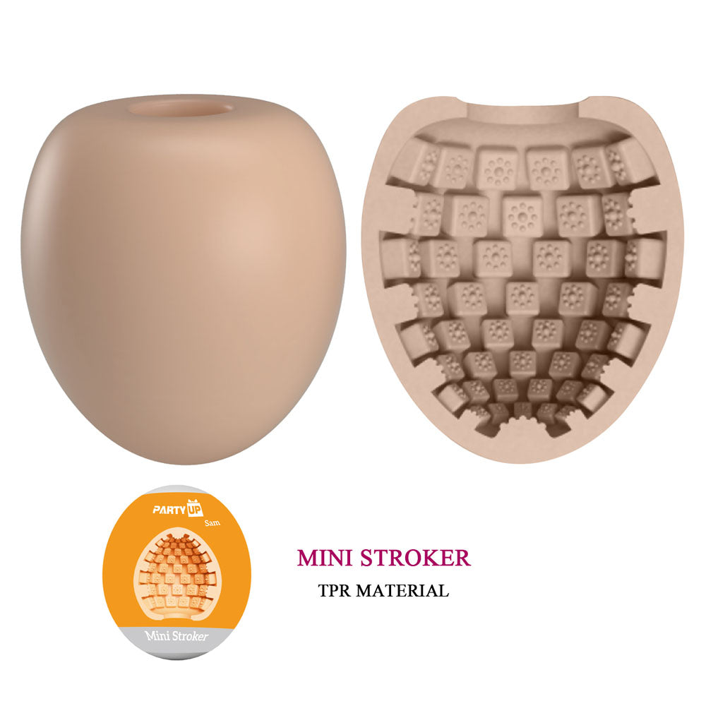 Party Up SAM Mini Stroker - Flesh Mini Stroker