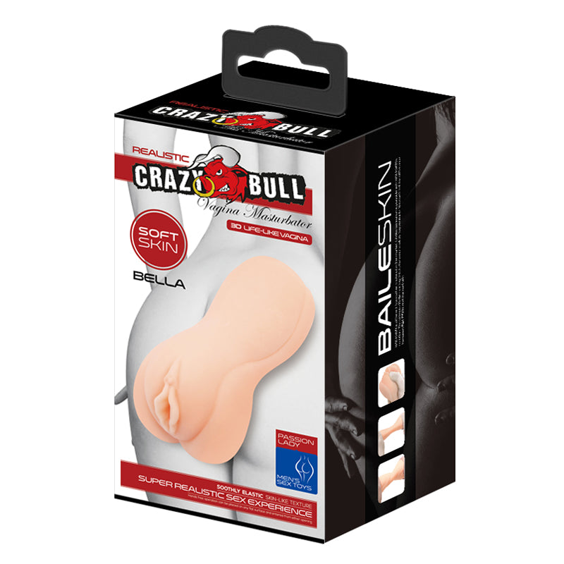 CRAZY BULL BELLA Vagina Stroker - Flesh Vagina Stroker