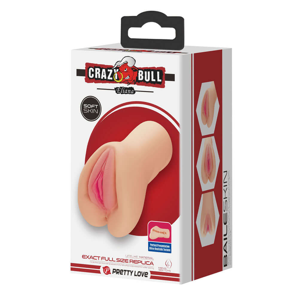 CRAZY BULL ELIANA Vagina Stroker - Flesh Vagina Stroker