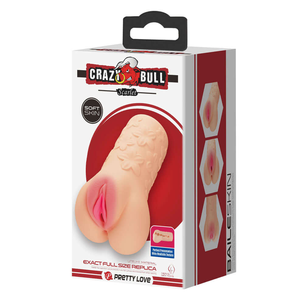 CRAZY BULL SCARLET Vagina Stroker - Flesh Vagina Stroker
