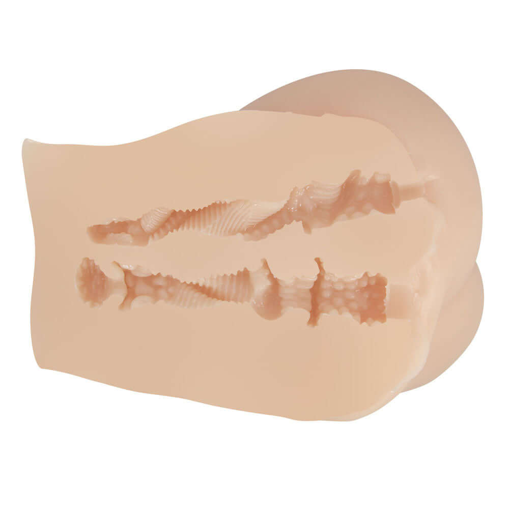 CRAZY BULL EMILIA Vibrating Torso - Flesh Vibrating Torso Masturbator