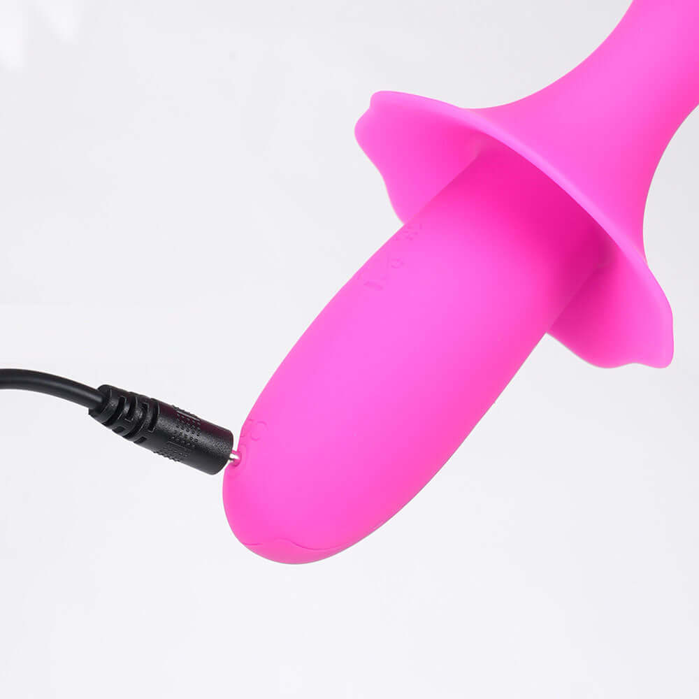 Maia SIENNA - Pink - Pink 15.2 cm USB Rechargeable Fluttering Bullet