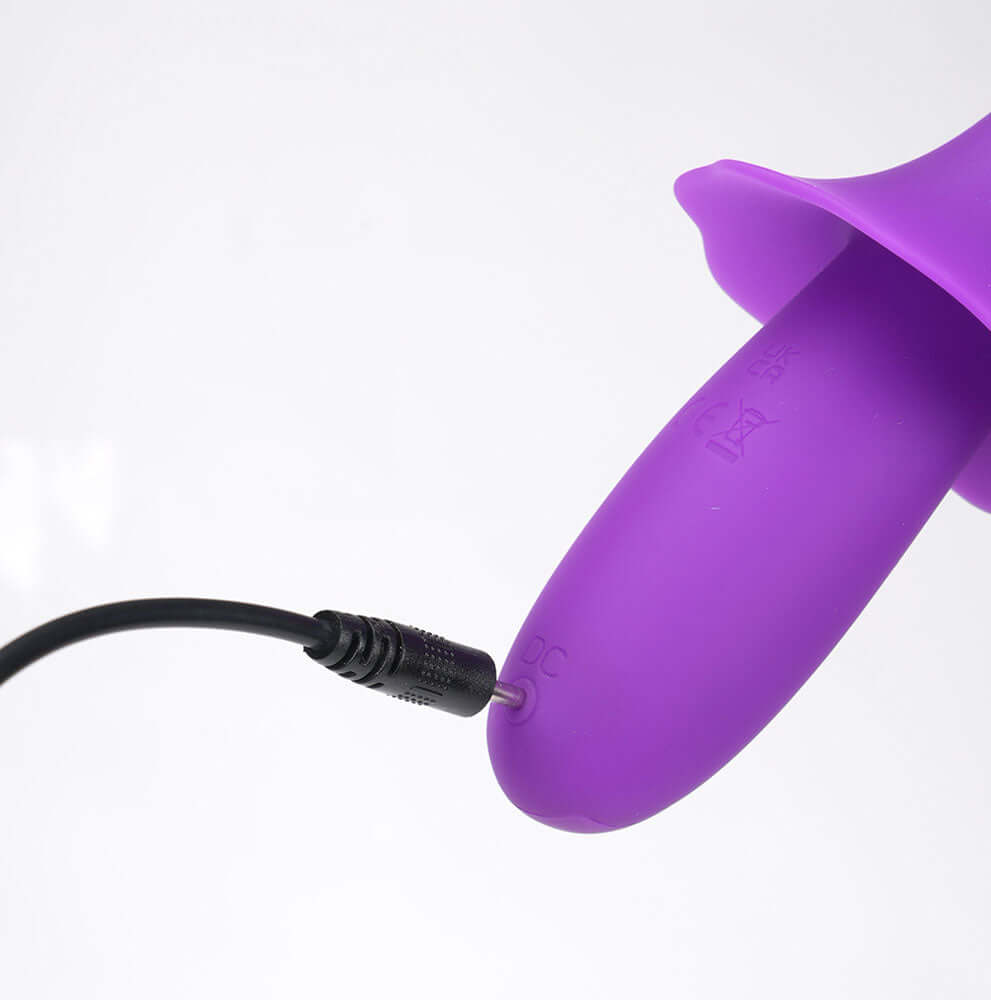 Maia SIENNA - Purple - Purple 15.2 cm USB Rechargeable Fluttering Bullet
