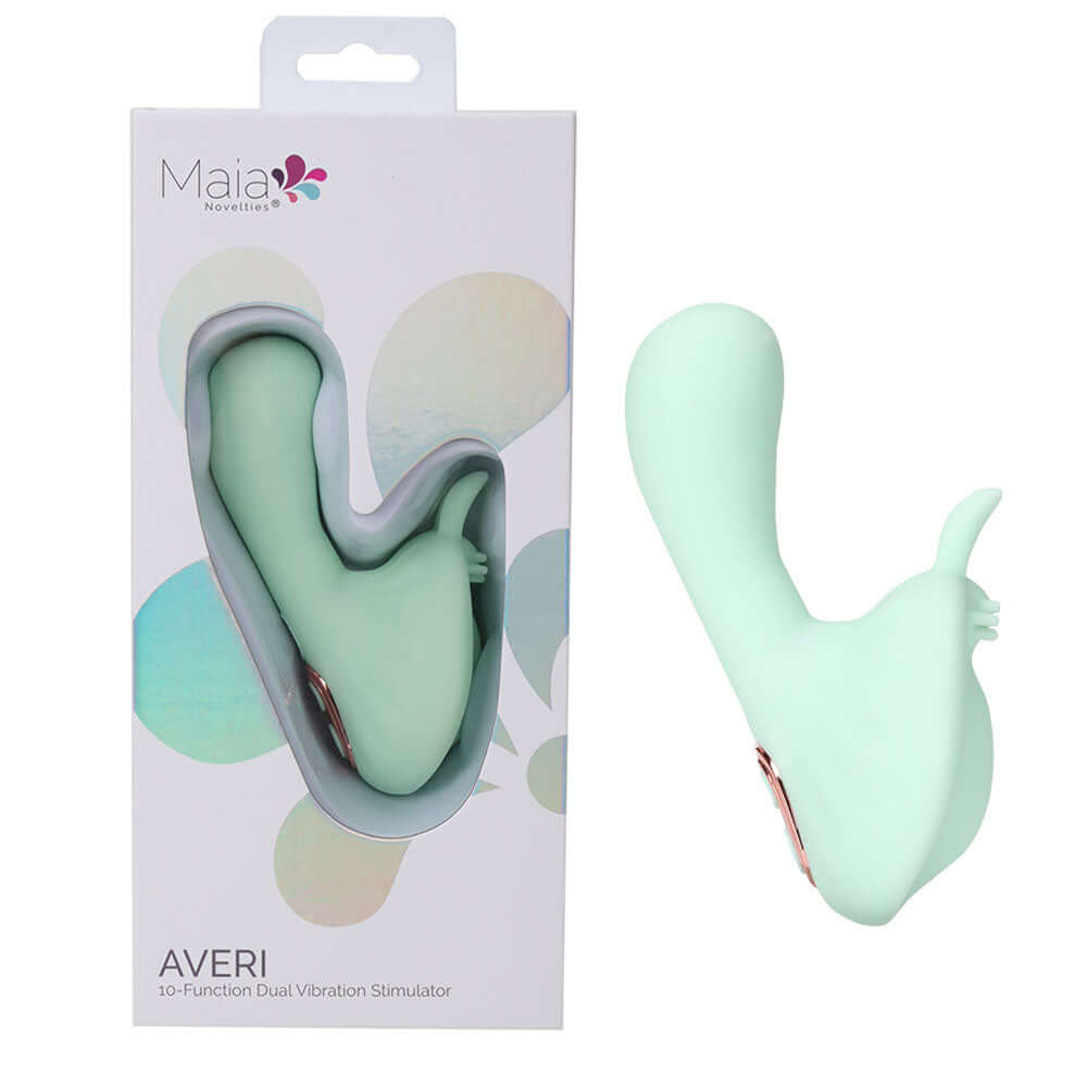 Maia AVERI - Green - Green USB Rechargeable Vibrator
