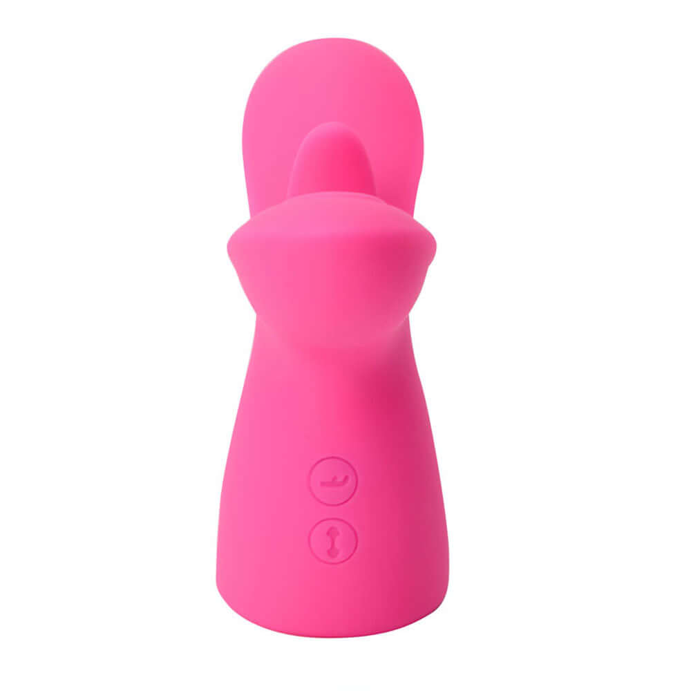 Maia OASIS - Pink - Pink USB Rechargeable Dual Motor Licking & Thumping Stimulator