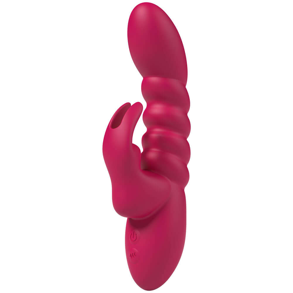 Party Up BRYNLYN - Pink - Pink 18.2 cm USB Rechargeable Rabbit Vibrator