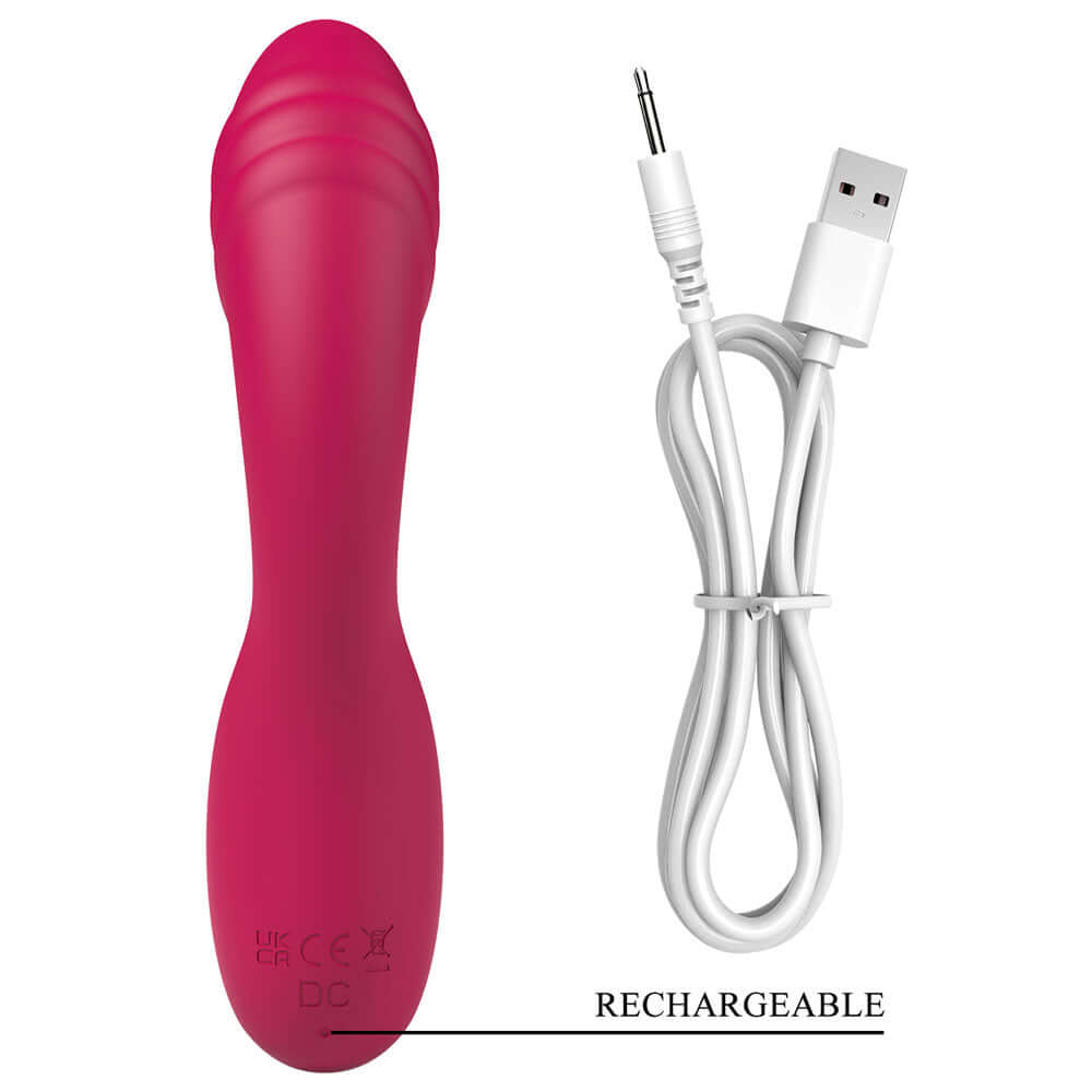 Party Up DALIDA - Pink - Pink 16.2 cm USB Rechargeable Rabbit Vibrator