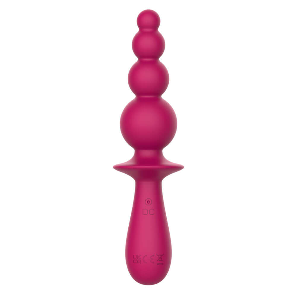 Party Up EVAJANE - Pink - Pink 17.1 cm USB Rechargeable Beaded Vibrator