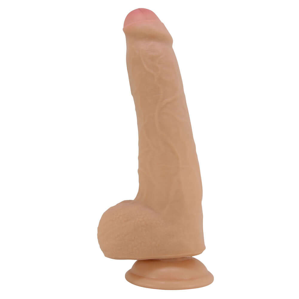 Party Up THOMAS Slide Skin Dong - Flesh 23 cm Flexible Dildo
