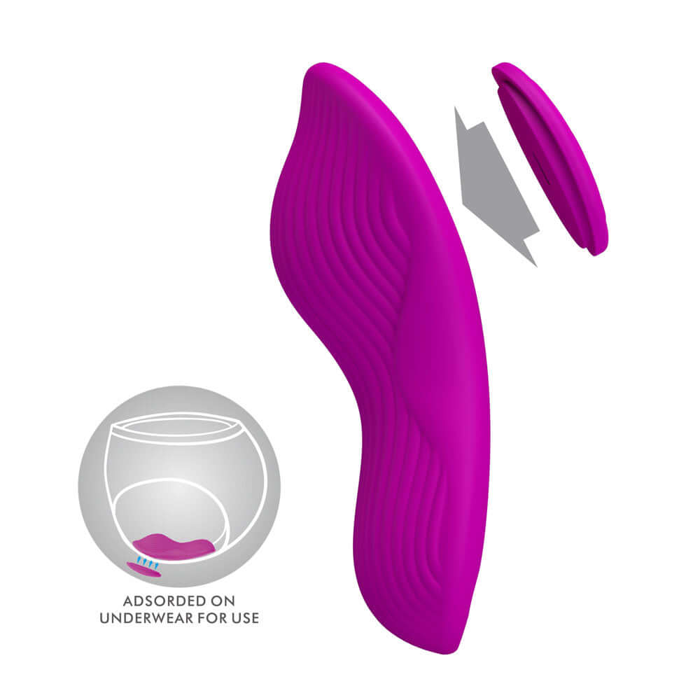Party Up MICHAEL Panty Vibe - Pink - Pink USB Rechargeable Panty Vibrator with Wireless Remote Control