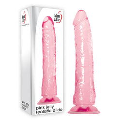 Adam & Eve Jelly Realistic Dildo Pink 21 cm (8'') Dong