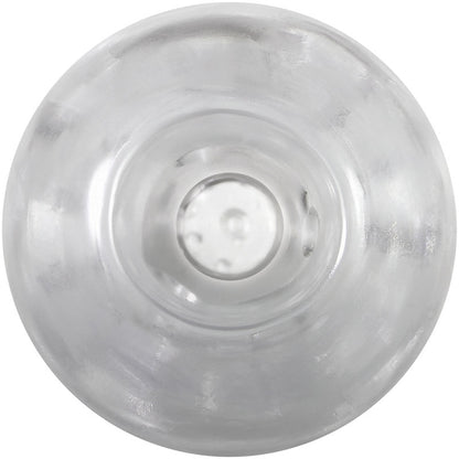 Adam & Eve Triple Chamber Ball Drainer Clear Masturbator Sleeve