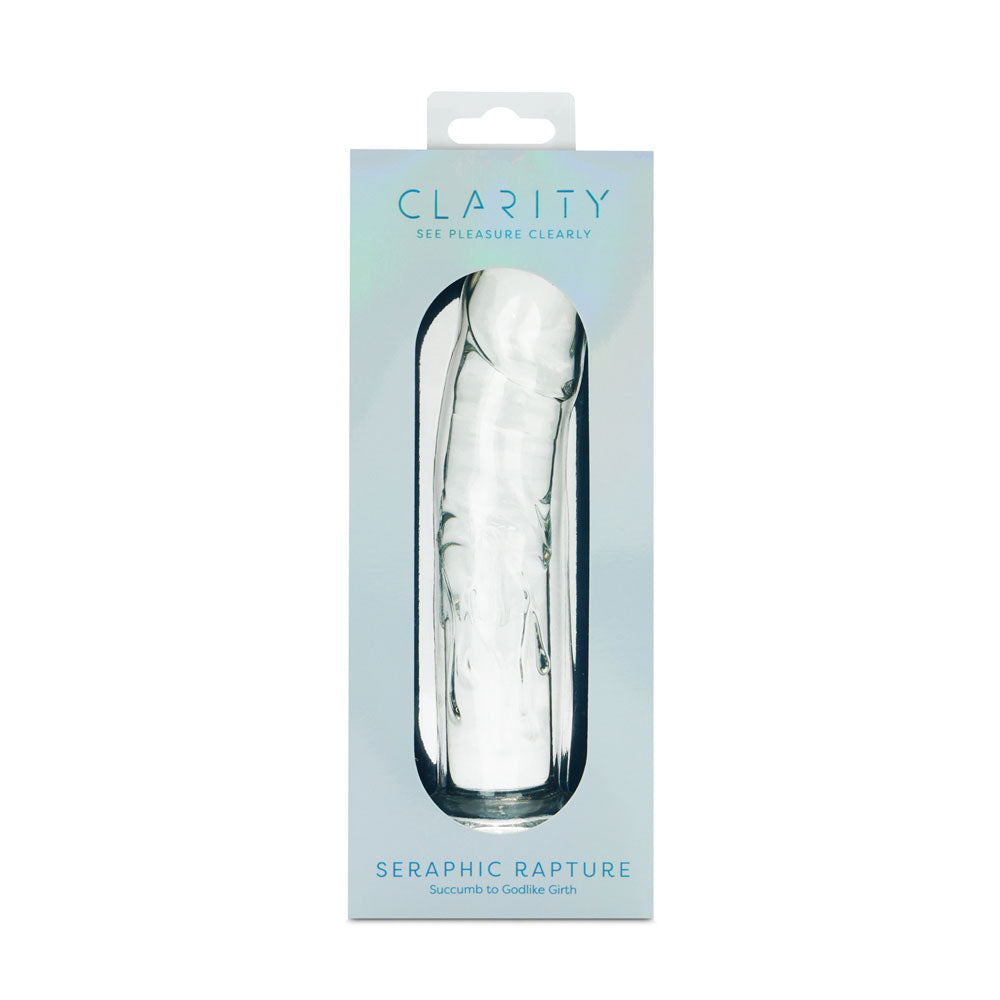 Clarity - Seraphic Rapture - Clear 17.8 cm Glass Dildo
