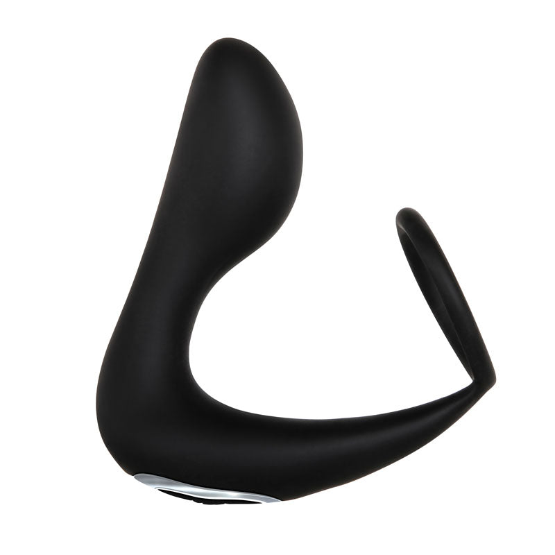 Adam & Eve Adam's Rechargeable Prostate Pleaser & C-Ring Black