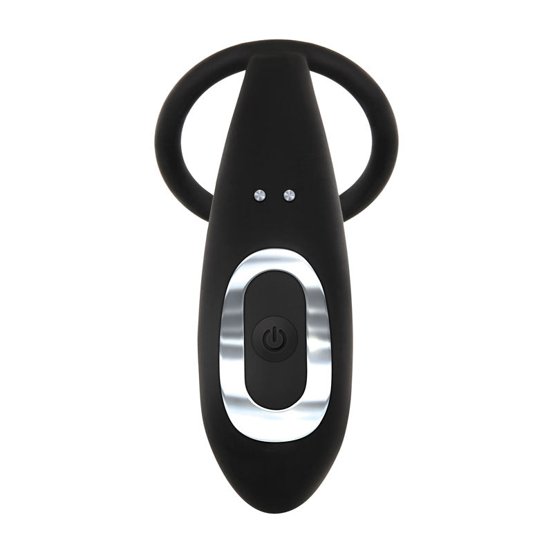 Adam & Eve Adam's Rechargeable Prostate Pleaser & C-Ring Black