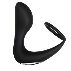 Adam & Eve Adam's Rechargeable Prostate Pleaser & C-Ring Black