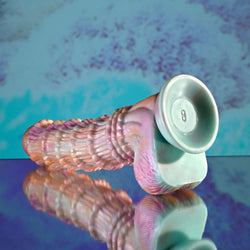 Evolved FANTASY - Multicoloured 27.6 cm USB Rechargeable Vibrating Fantasy Dildo with Remote