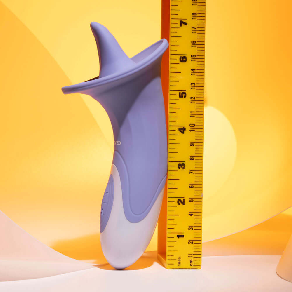 Evolved LIX & KISSES - 18.7 cm USB Rechargeable Flicking Tongue Stimulator