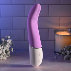 Evolved SLIP OF THE TONGUE - Purple 21.1 cm USB Rechargeable Flicking Tongue Vibrator