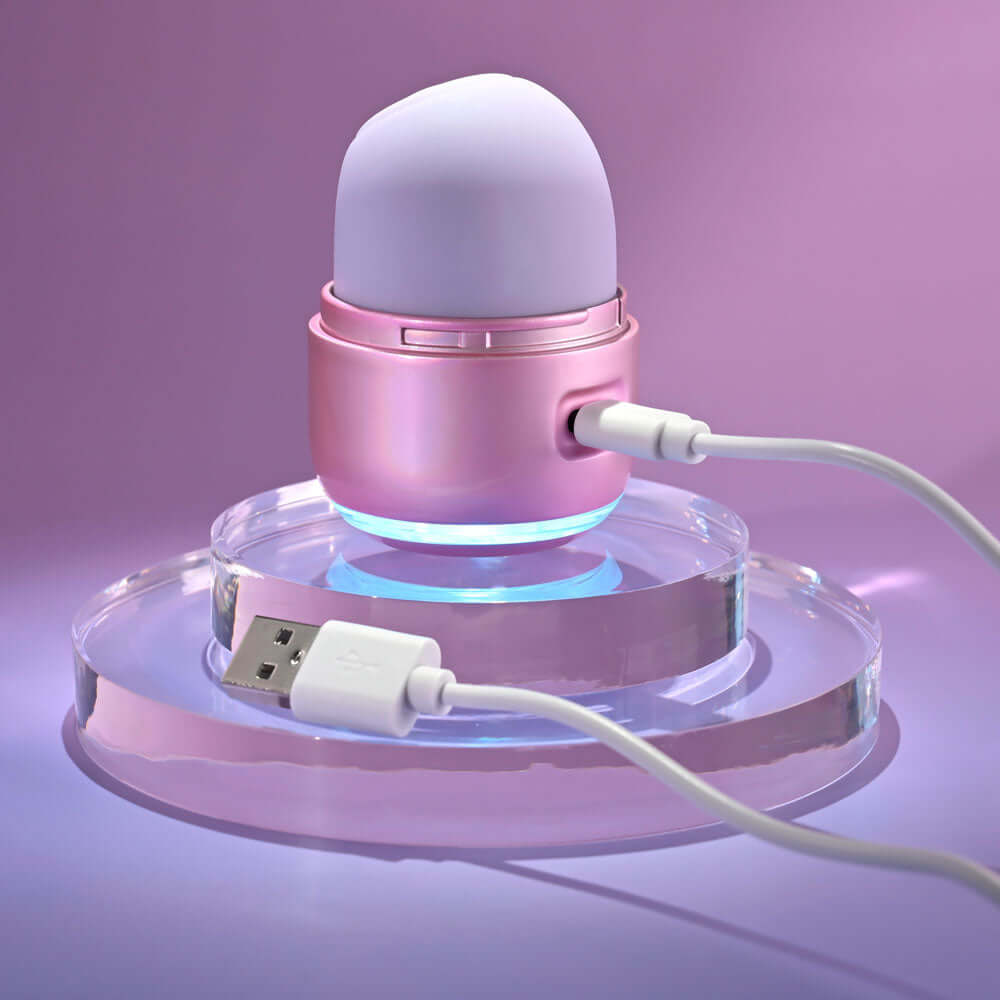 Evolved VACATION VIBES - TAPPING - Pink 8.5 cm USB Rechargeable Tapping Stimulator