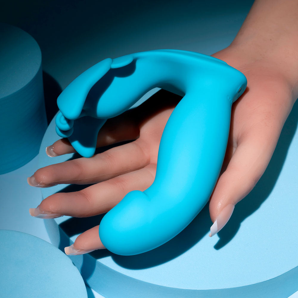 Evolved SPREAD YOUR WINGS - Blue USB Rechargeable Wearable Butterfly Vibrator