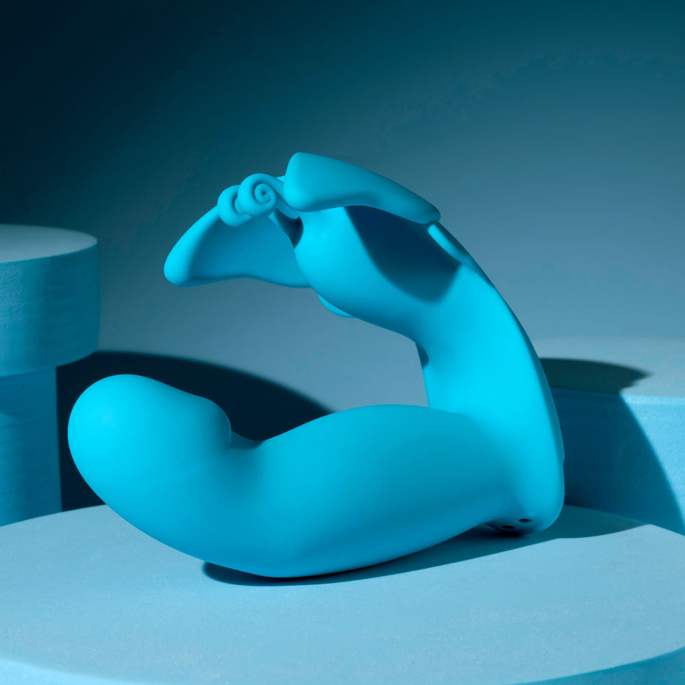 Evolved SPREAD YOUR WINGS - Blue USB Rechargeable Wearable Butterfly Vibrator