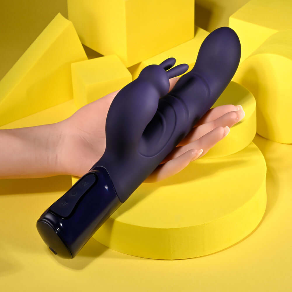 Evolved BIG DEAL - Purple 25.7 cm USB Rechargeable Rabbit Vibrator