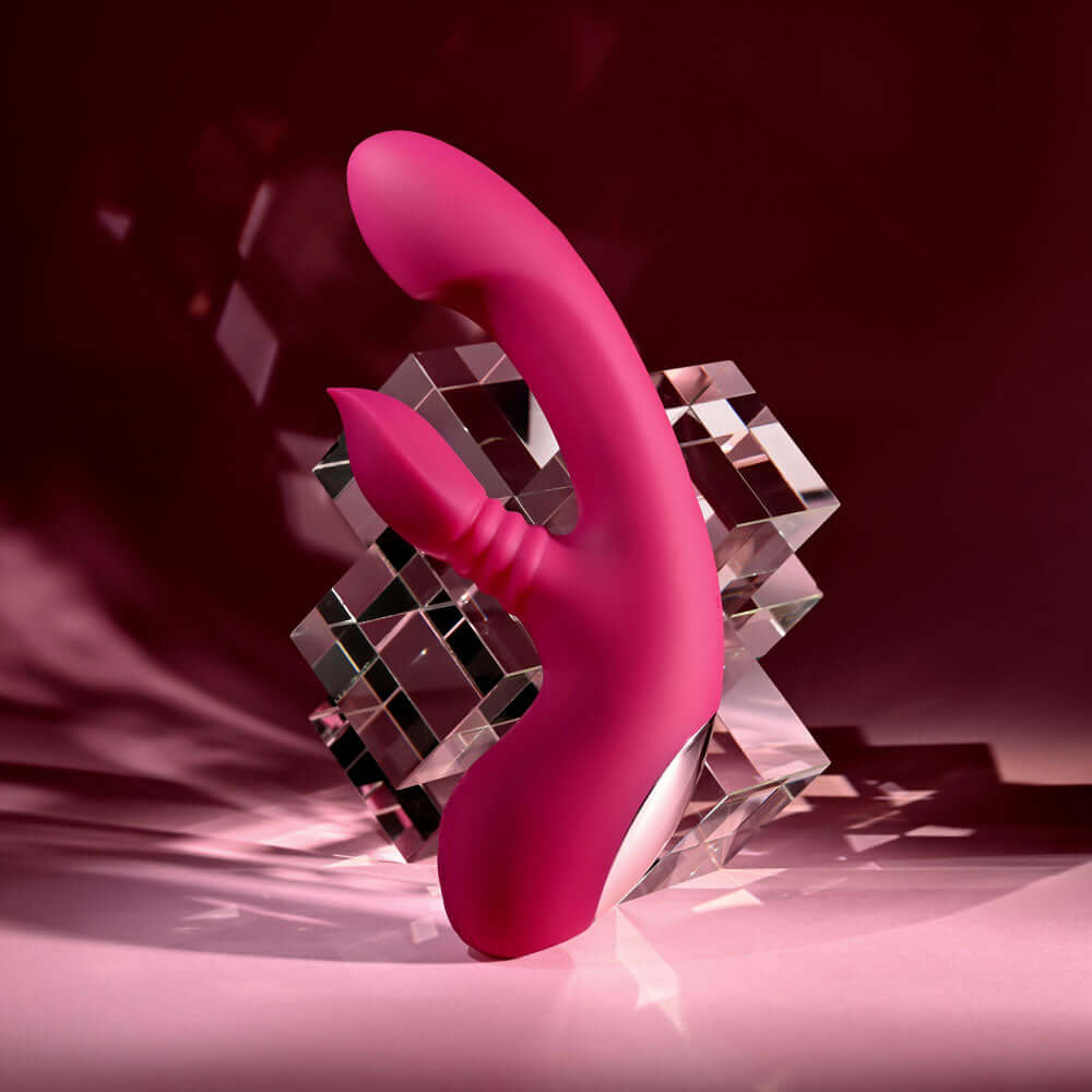 Evolved GENTLE PERSUASION - Pink 20 cm USB Rechargeable Rabbit Vibrator