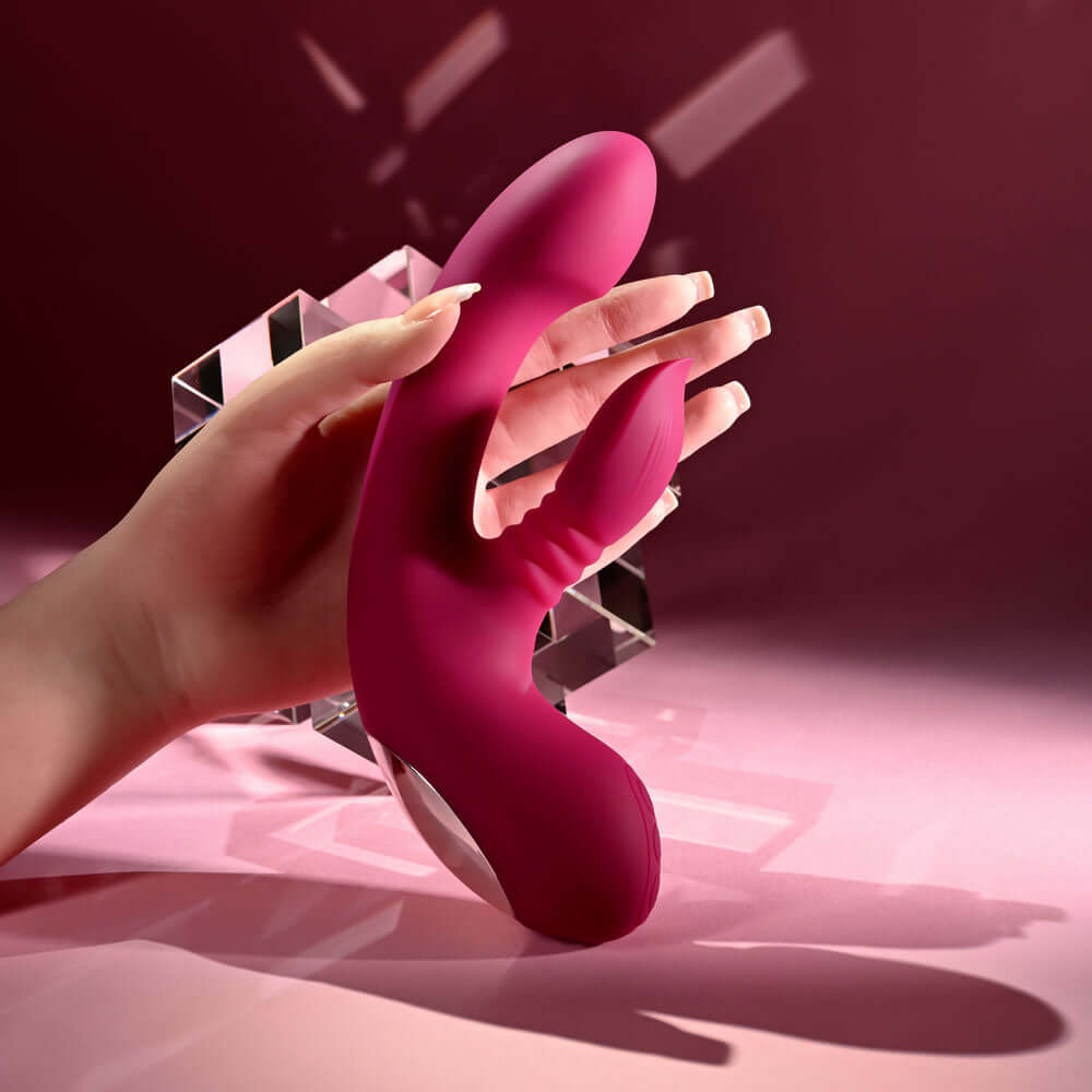 Evolved GENTLE PERSUASION - Pink 20 cm USB Rechargeable Rabbit Vibrator