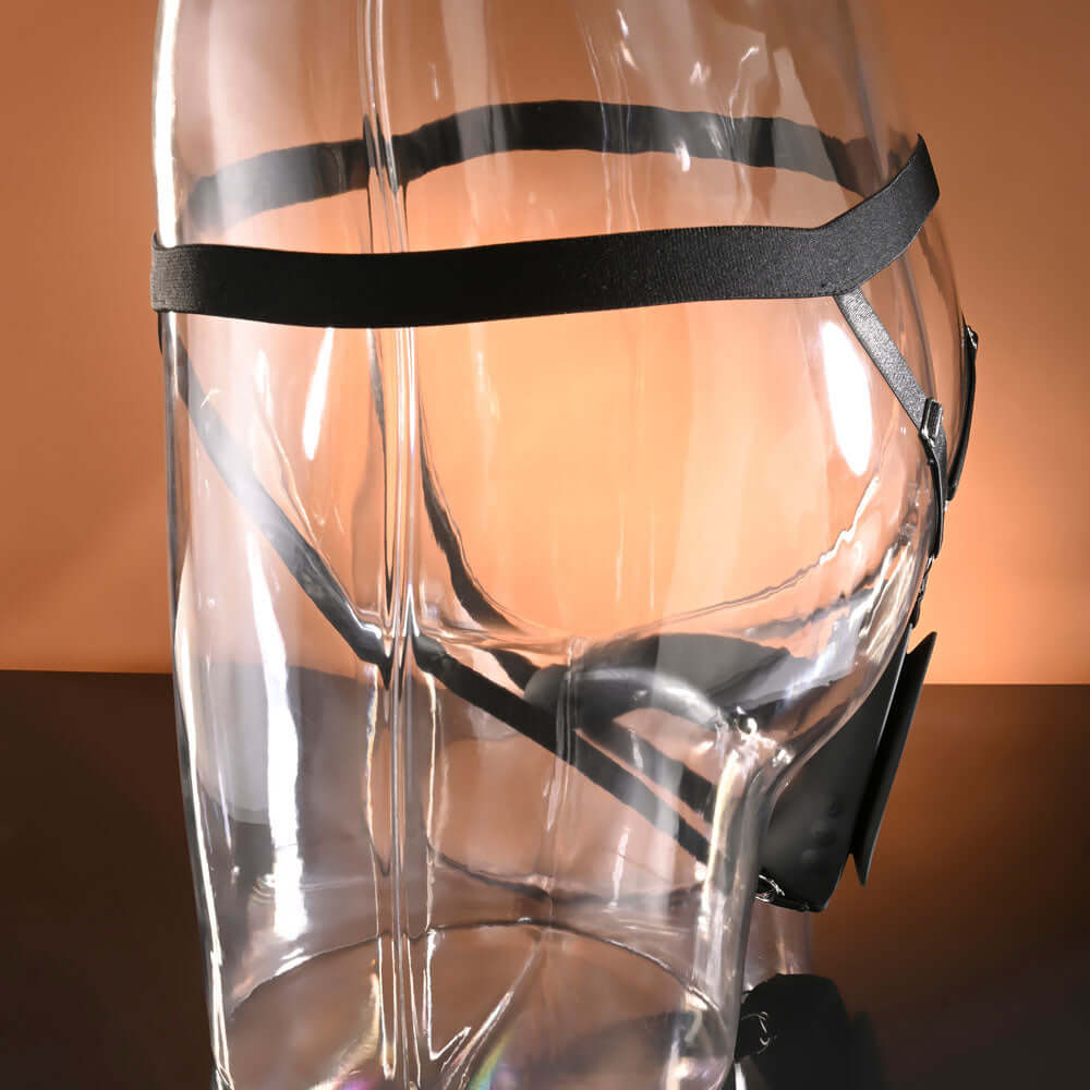 Evolved COME CLOSER - Black USB Rechargeable Vibrating Strap-On with Remote