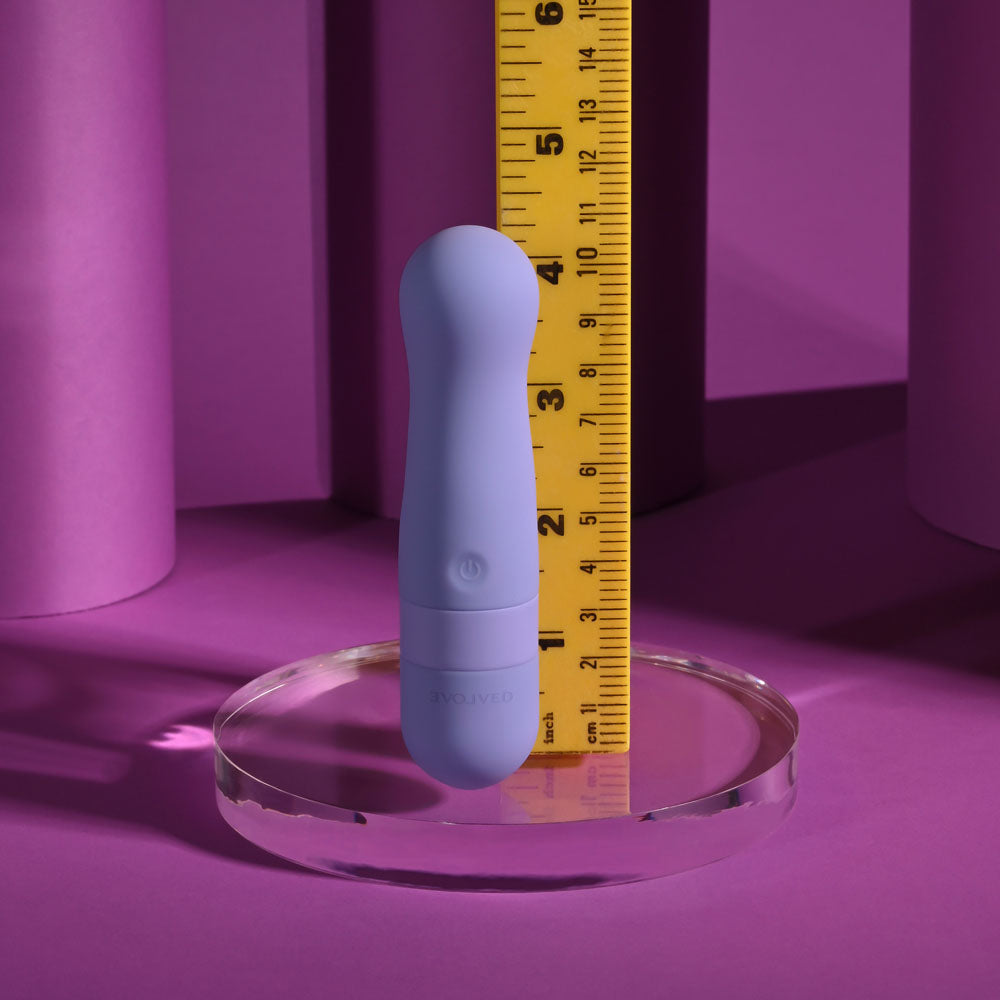 Evolved SQUISHY BULLET - Purple 11 cm USB Rechargeable Bullet