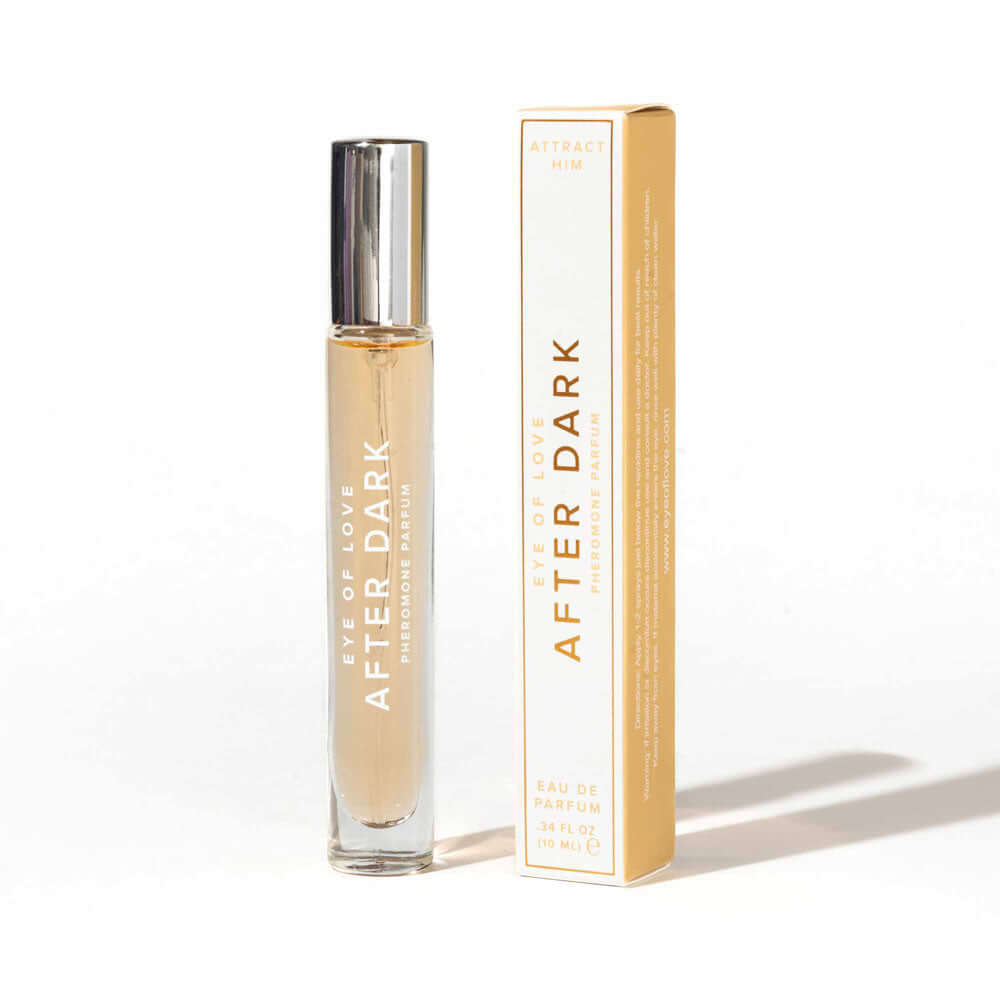 Eye Of Love After Dark Pheromone Perfume - 10 ml - Coco Vanilla Scented Pheromone Perfume for Women to attract Men - 10 ml Spray